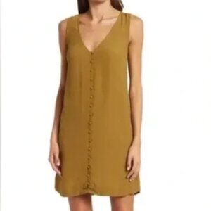 Madewell Heather Button Detail Dress